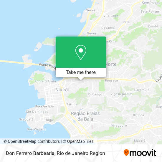 Don Ferrero Barbearia map