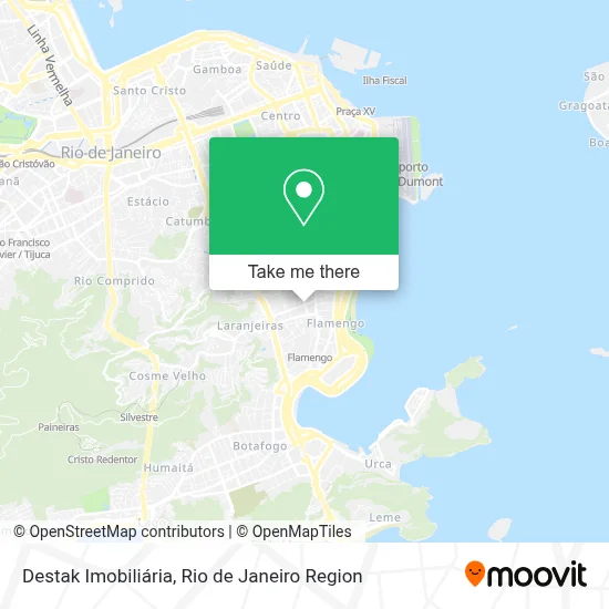 Destak Imobiliária map