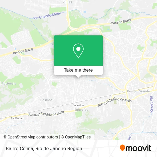Bairro Celina map