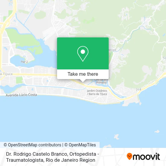Dr. Rodrigo Castelo Branco, Ortopedista - Traumatologista map