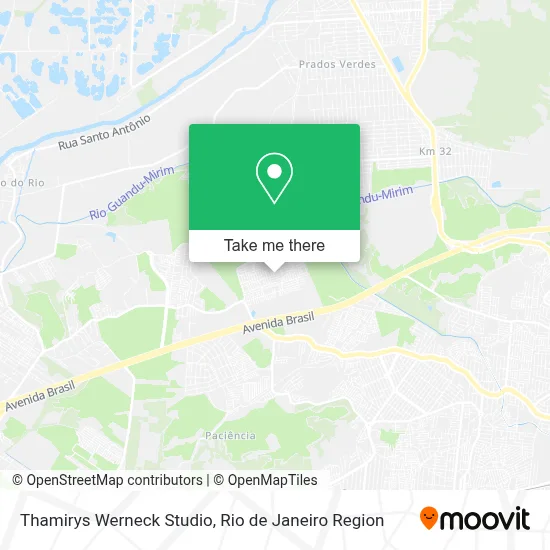 Thamirys Werneck Studio map