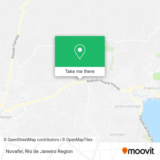 Novafer map