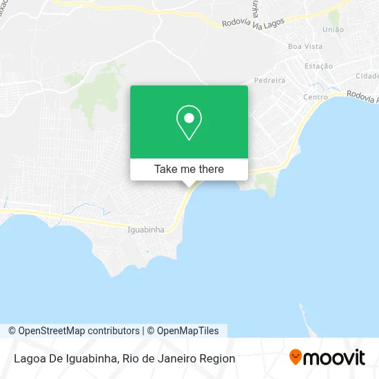 Lagoa De Iguabinha map