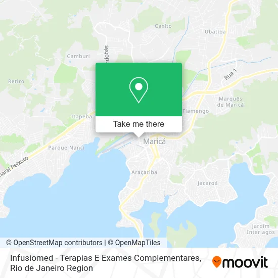 Infusiomed - Terapias E Exames Complementares map