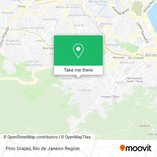 Polo Grajaú map