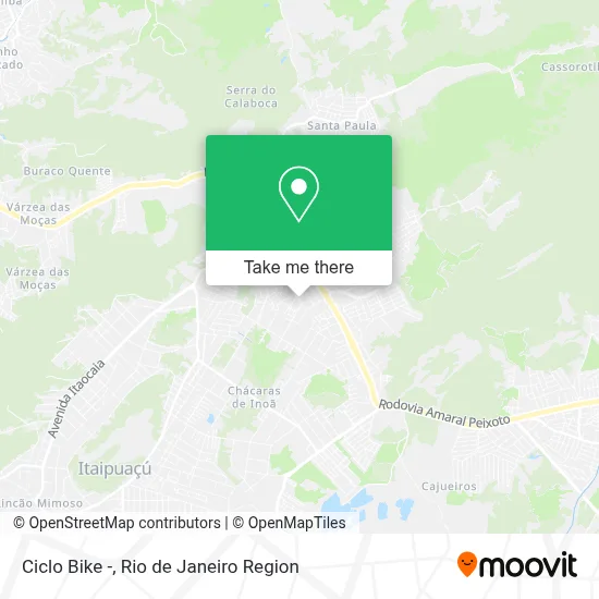 Ciclo Bike - map