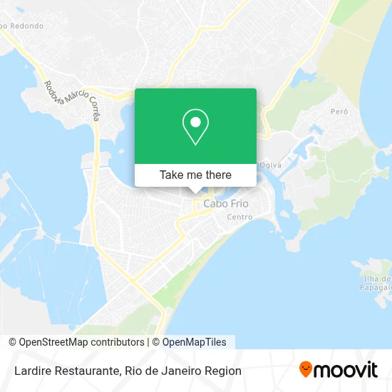 Lardire Restaurante map