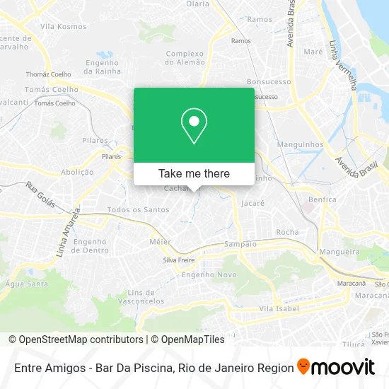 Entre Amigos - Bar Da Piscina map