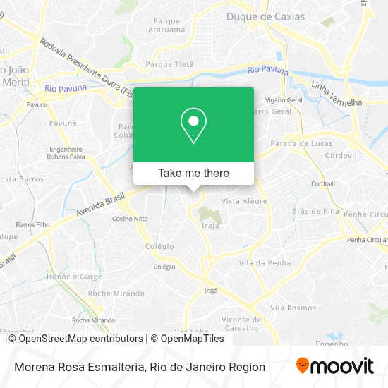 Morena Rosa Esmalteria map