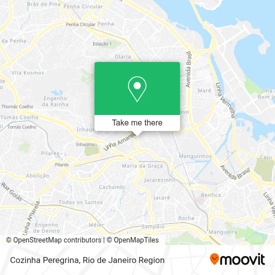 Cozinha Peregrina map