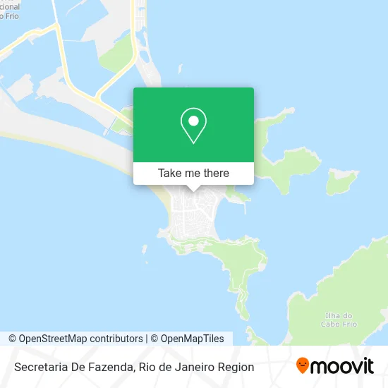Secretaria De Fazenda map