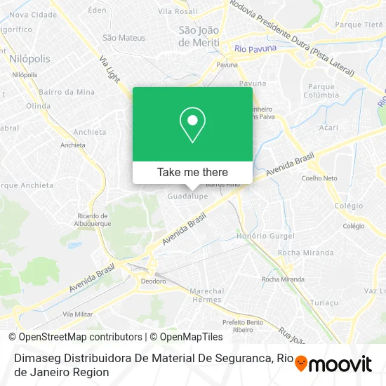 Dimaseg Distribuidora De Material De Seguranca map