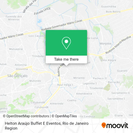 Helton Araújo Buffet E Eventos map