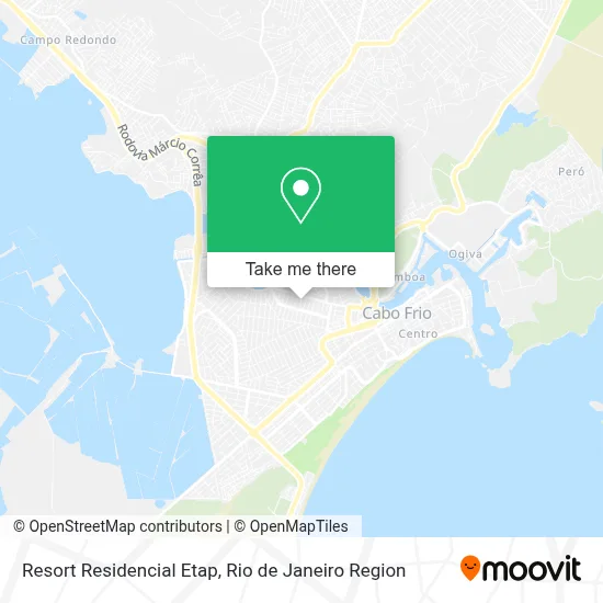 Resort Residencial Etap map
