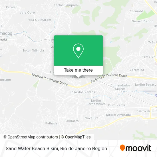 Sand Water Beach Bikini map