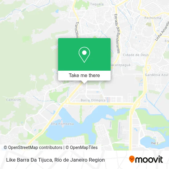 Like Barra Da Tijuca map