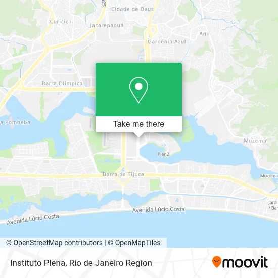 Instituto Plena map