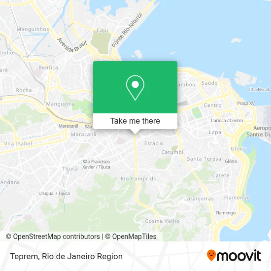 Teprem map