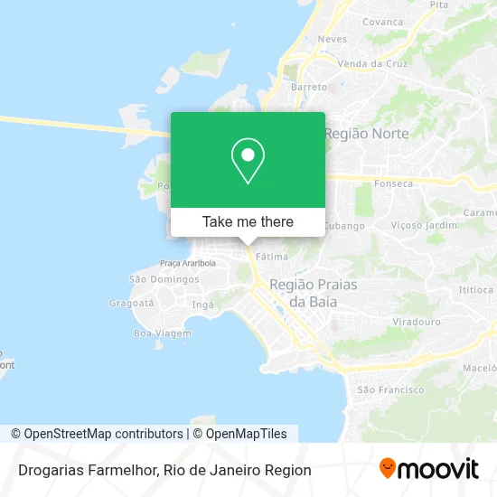Drogarias Farmelhor map