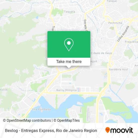 Bexlog - Entregas Express map