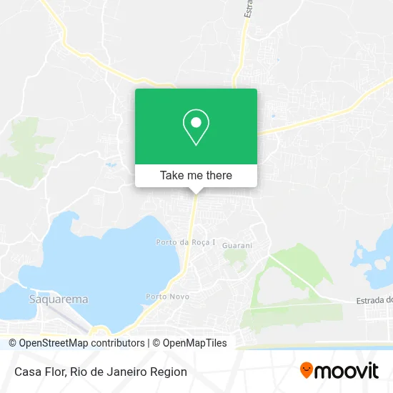 Casa Flor map