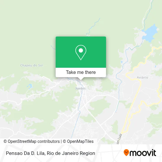 Pensao Da D. Lila map