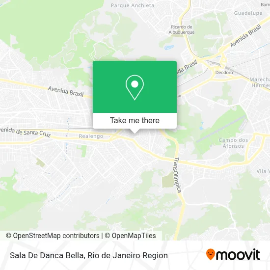 Sala De Danca Bella map