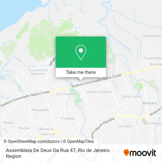 Assembleia De Deus Da Rua 47 map