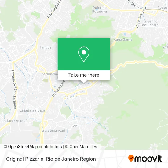 Original Pizzaria map