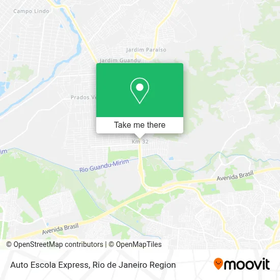 Auto Escola Express map