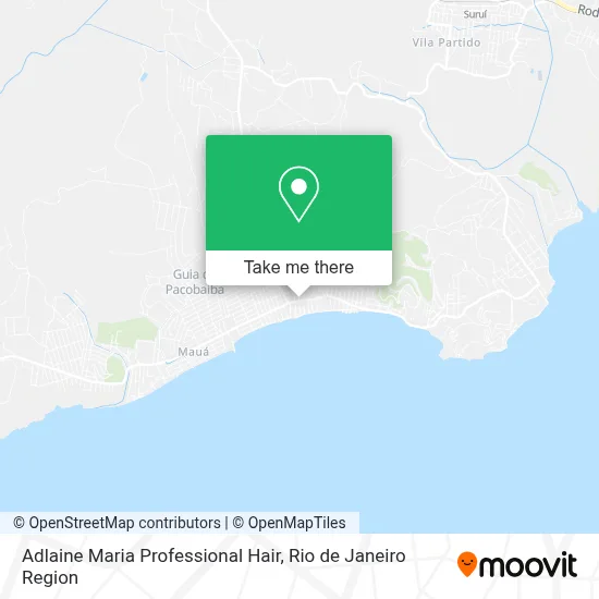 Adlaine Maria Professional Hair map