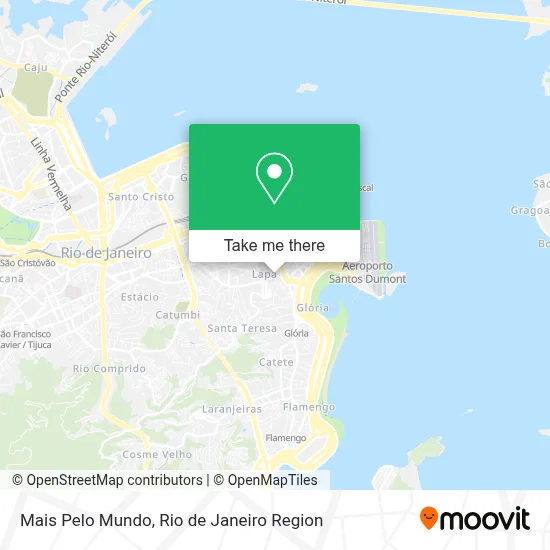 Mais Pelo Mundo map
