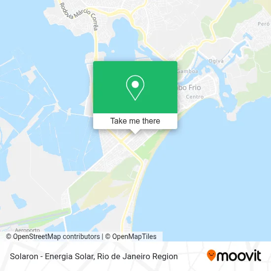 Solaron - Energia Solar map