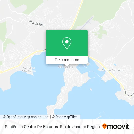Sapiência Centro De Estudos map