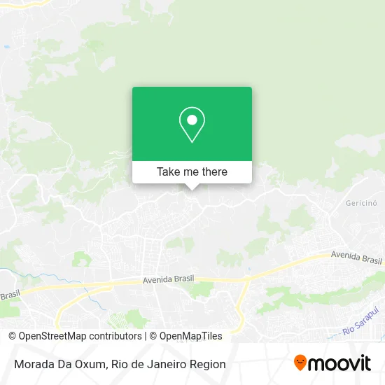 Morada Da Oxum map
