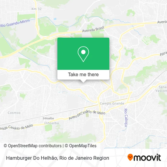 Hamburger Do Helhão map