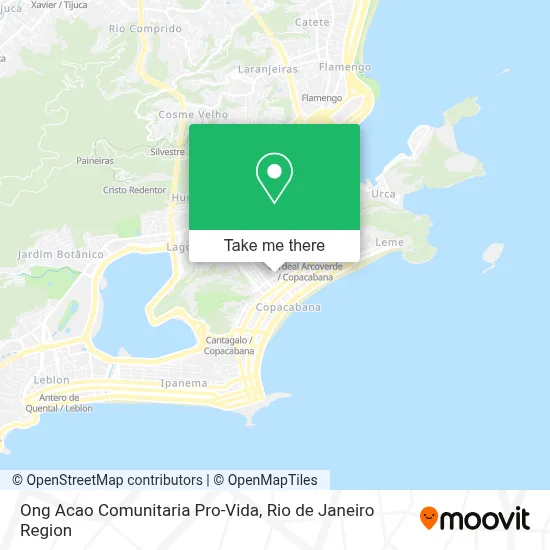 Ong Acao Comunitaria Pro-Vida map