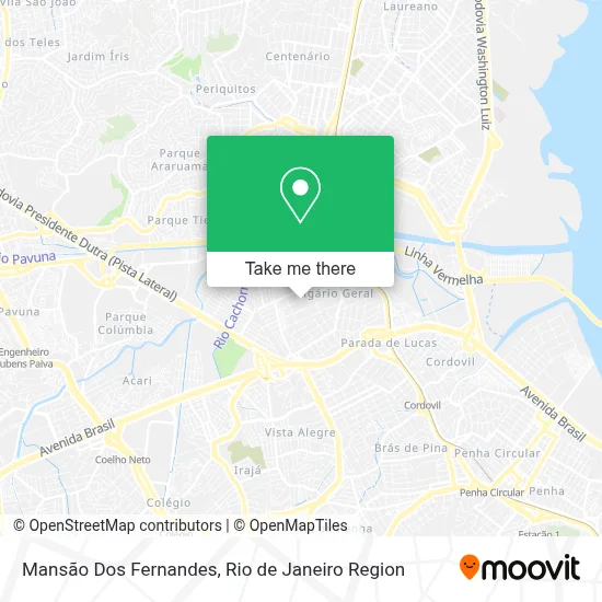 Mansão Dos Fernandes map