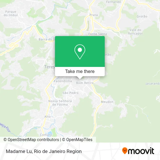 Madame Lu map