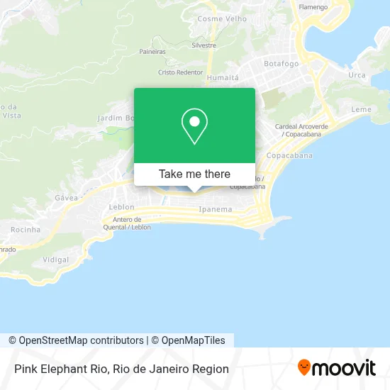 Pink Elephant Rio map