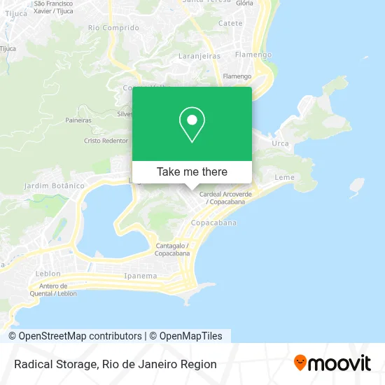 Radical Storage map