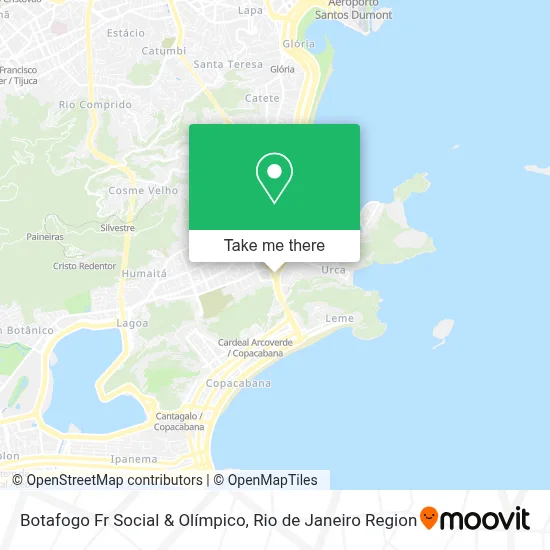 Botafogo Fr Social & Olímpico map