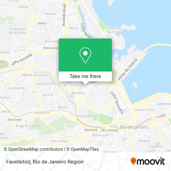 Favelletorj map