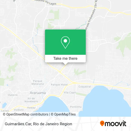 Guimarães.Car map