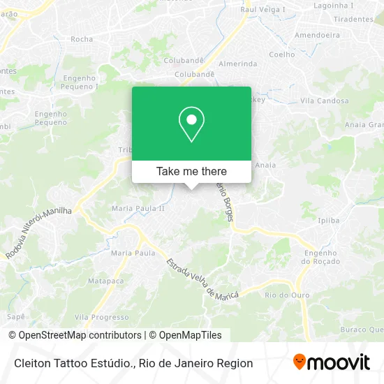 Cleiton Tattoo Estúdio. map