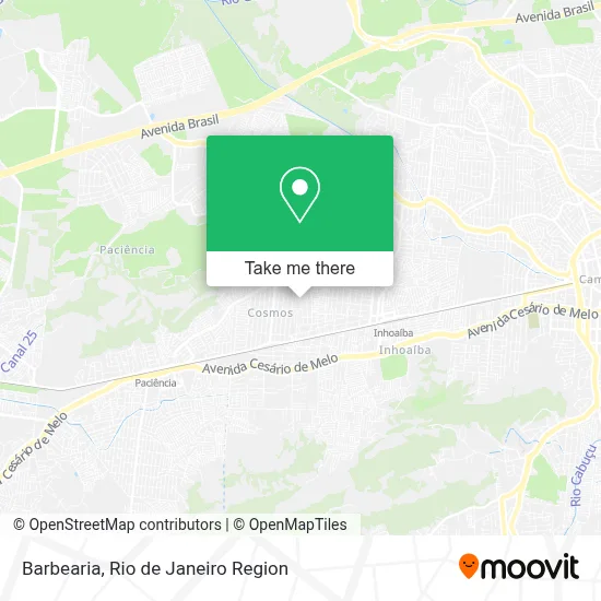 Barbearia map