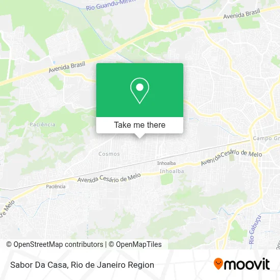 Sabor Da Casa map