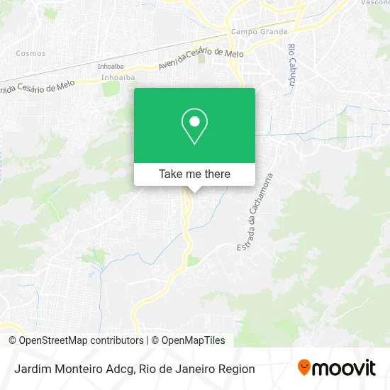 Jardim Monteiro Adcg map