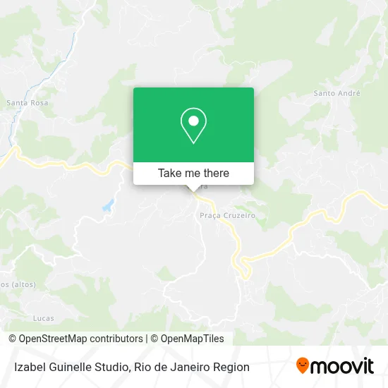 Izabel Guinelle Studio map