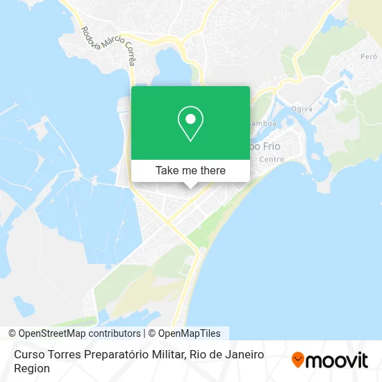 Curso Torres Preparatório Militar map